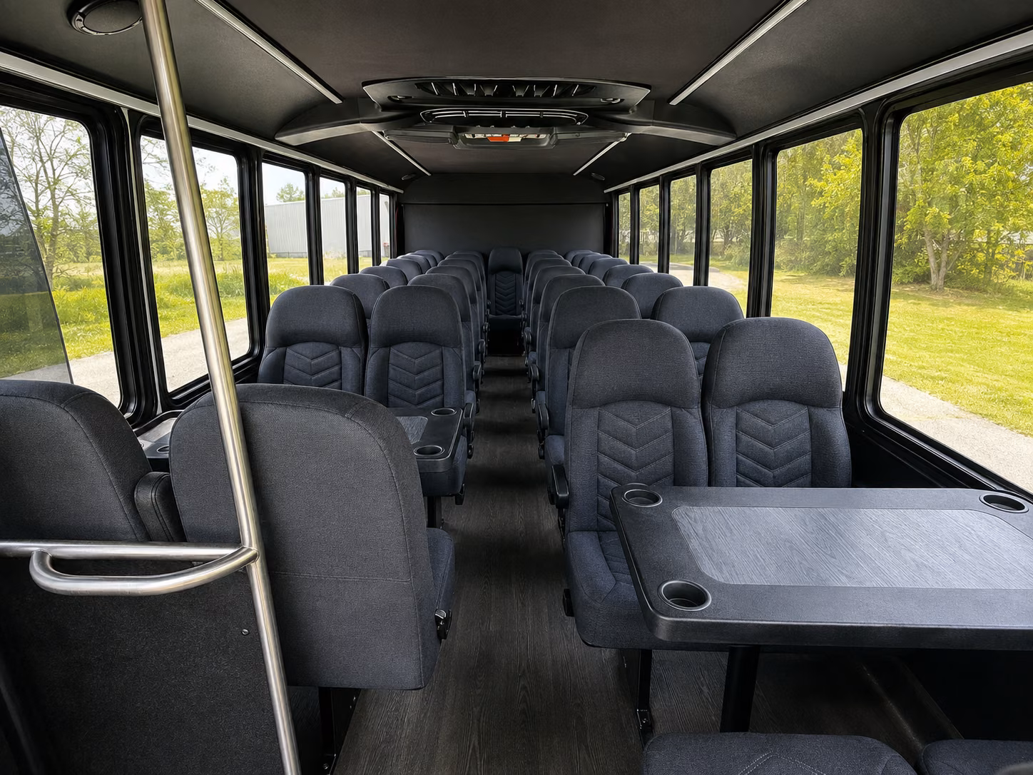 victoria 15 passenger minibus interior