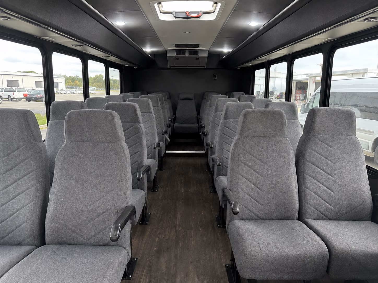 victoria 20 passenger minibus inside