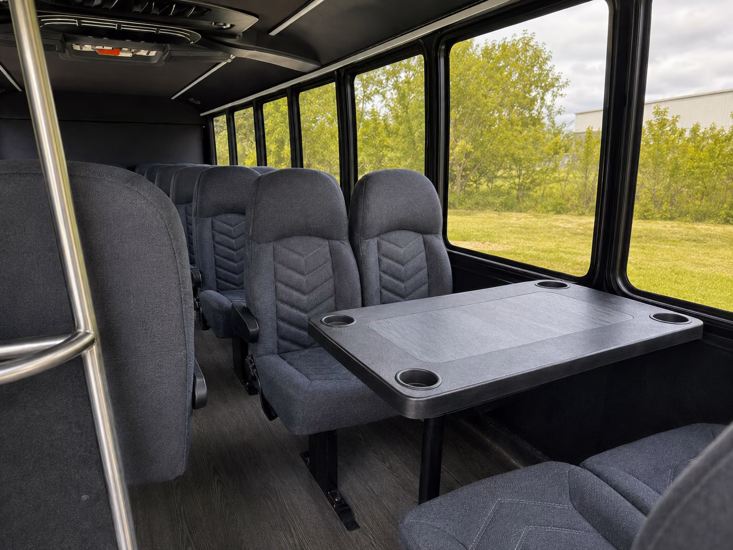 victoria 20 passenger minibus interior