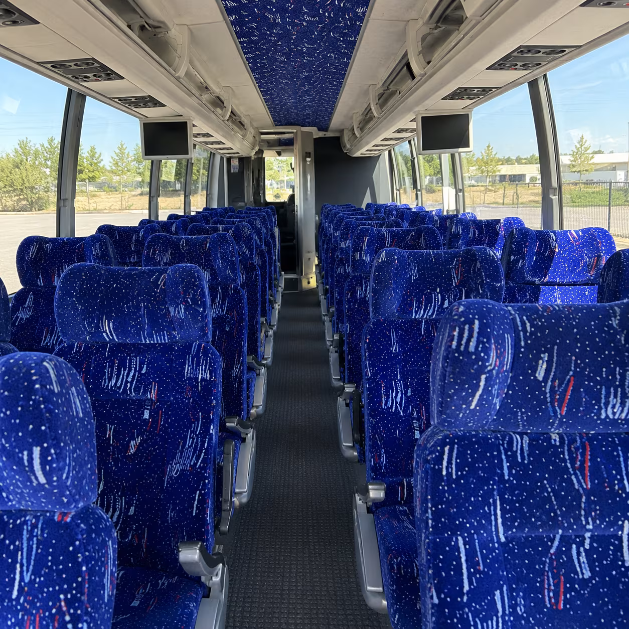 victoria 56 passenger charter bus interior