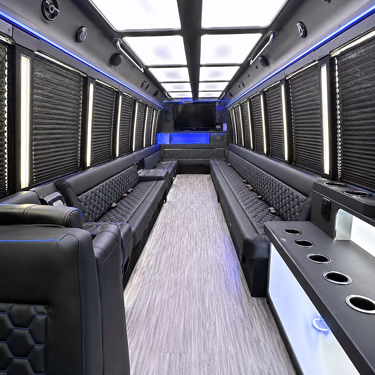 victoria party bus inside