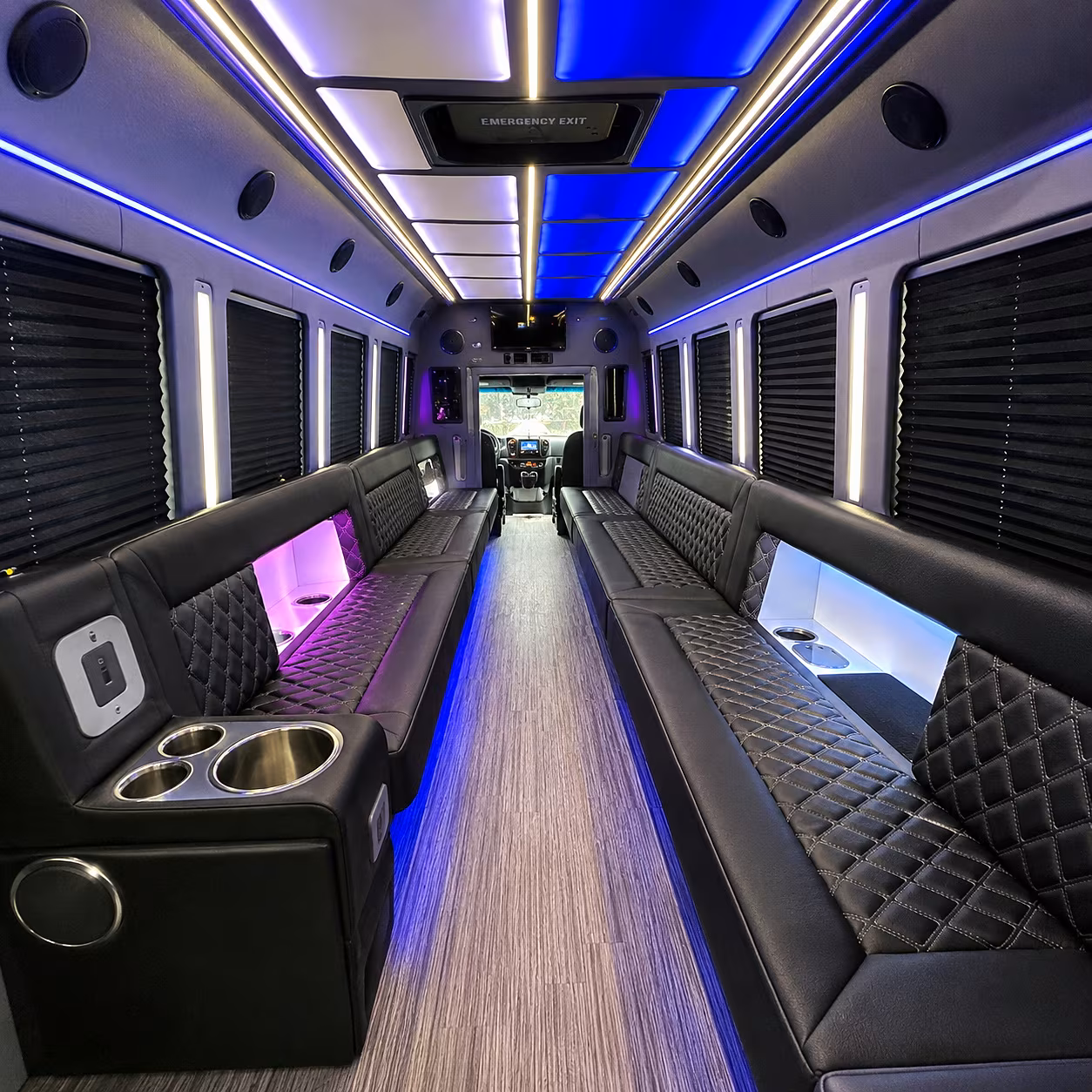 victoria party bus rentals inside