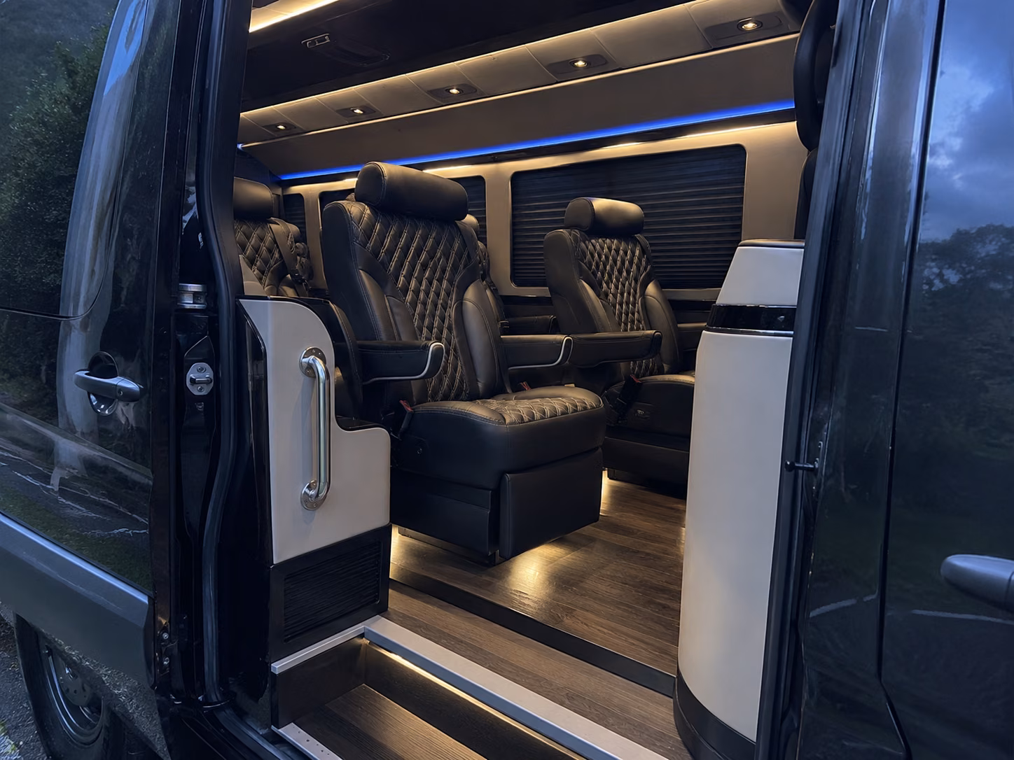 victoria sprinter van with driver interior
